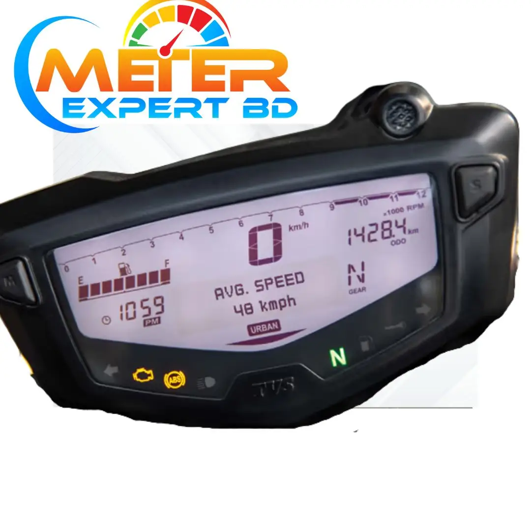 TVS Apache RTR 4V Digital Meter | Used & Reconditioned Meter - RTR 4V Digital Meter