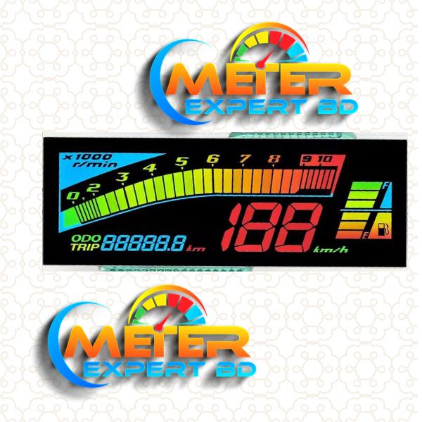 Yamaha FZ V2 Meter Color Display | Digital Meter Display - FZ V2 Meter Color Display